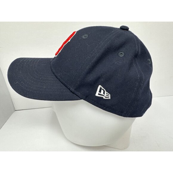 New Era 59FIFTY Youth Hat Boston Red Sox Fitted Navy Red Cap - Picture 8 of 9